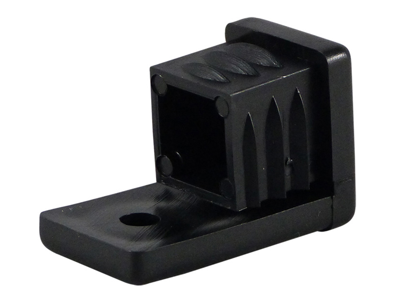 Insteekdoppen met lip aan korte zijde voor vierkante / rechthoekige koker